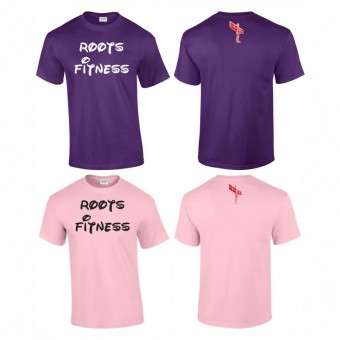 Roots Fitness Coaching Cotton Teeshirt - DISNEY FONT